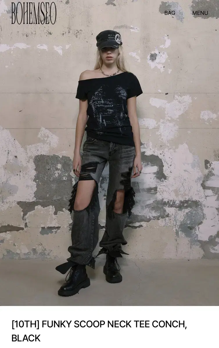 BOHEMIAN SEOUL | 보헤미안서울 Bohemian Seoul distressed deep